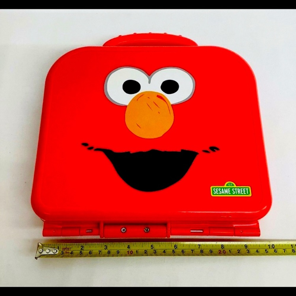 Elmo On The Go ABC Alphabet Red Carrying Case
